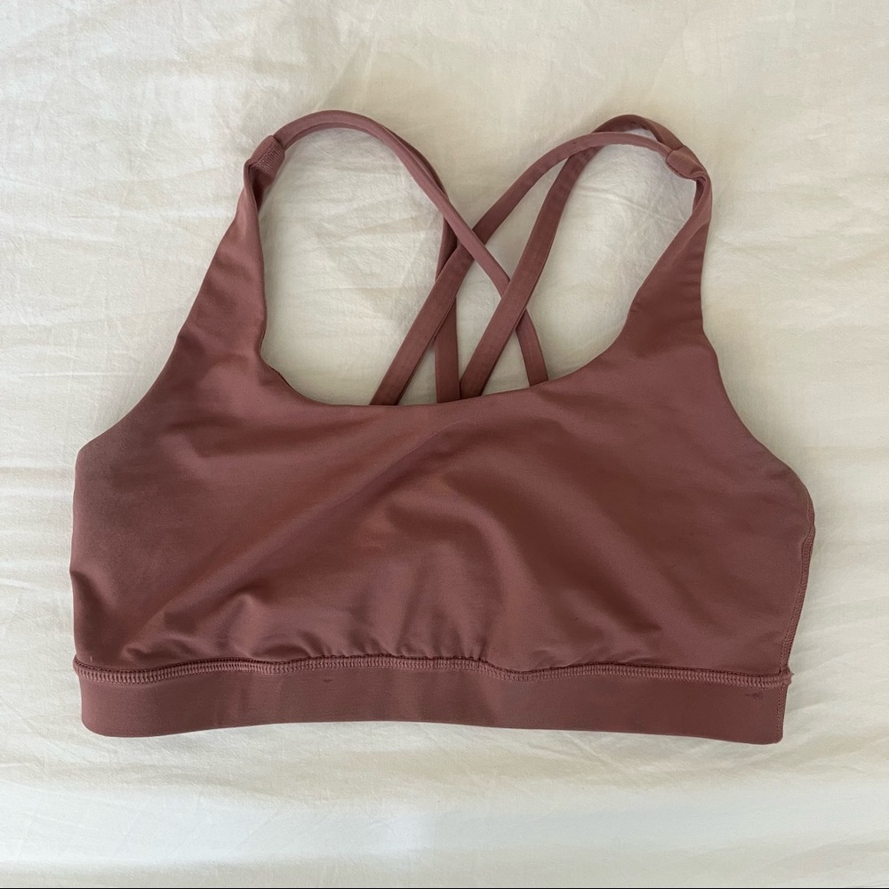 Lululemon Energy Bra - Spanish Rose - 6